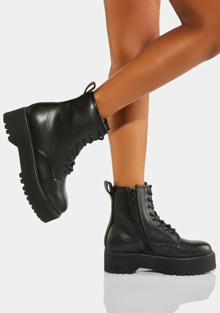 Buy 🔔 Steve Madden Black Bettyy Combat 🥾 Boots 🥾 Boots & Booties ✨ 2 Steve Madden Black Bettyy Combat Boots Boots & Booties