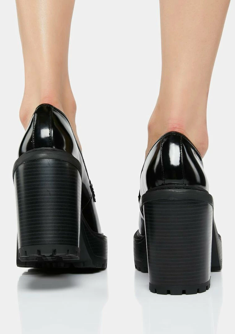 Promo ๐ Steve Madden Kimberley Loafers Block ๐ Heels ๐ 4 Steve Madden Kimberley Loafers Block Heels