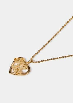 Amarachi Jewelry Say Less Heart Necklace