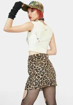 Hot Sale ๐ 4SI3NNA Leopard Print Maren Mini ๐ Skirt Bottoms ๐ฅ 7 4SI3NNA Leopard Print Maren Mini Skirt Bottoms