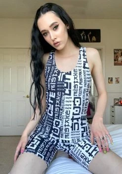 Cute Mistake Under The Palms Playsuit Jumpsuits & Rompers