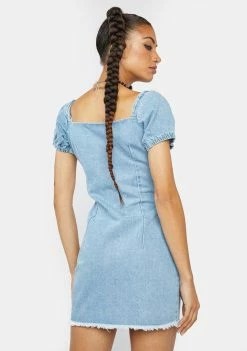 Wholesale ❤️ Milk It Badlands Recycled Denim 👗 Dress 💯 7 Milk It Badlands Recycled Denim Dress