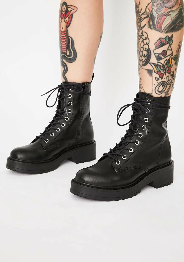 Promo ⭐ Steve Madden Tornado Leather Ankle 🥾 Boots ⭐ 1 Steve Madden Tornado Leather Ankle Boots