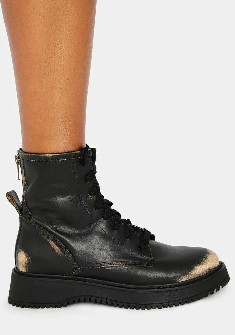 Coupon 😍 Steve Madden Farley Combat 🥾 Boots 💯 2 Steve Madden Farley Combat Boots