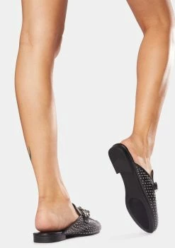 Top 10 ✨ Steve Madden Black Keller Studded Chain Mules 👏 9 Steve Madden Black Keller Studded Chain Mules