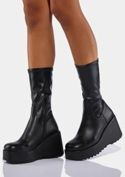Steve Madden Proceed Wedge Boots