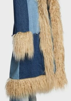 Milk It Vagabond Faux Fur Jacket Outerwear