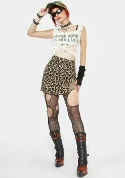 Hot Sale ๐ 4SI3NNA Leopard Print Maren Mini ๐ Skirt Bottoms ๐ฅ 6 4SI3NNA Leopard Print Maren Mini Skirt Bottoms