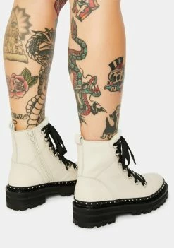 Steve Madden Bone Rainier Moto Boots