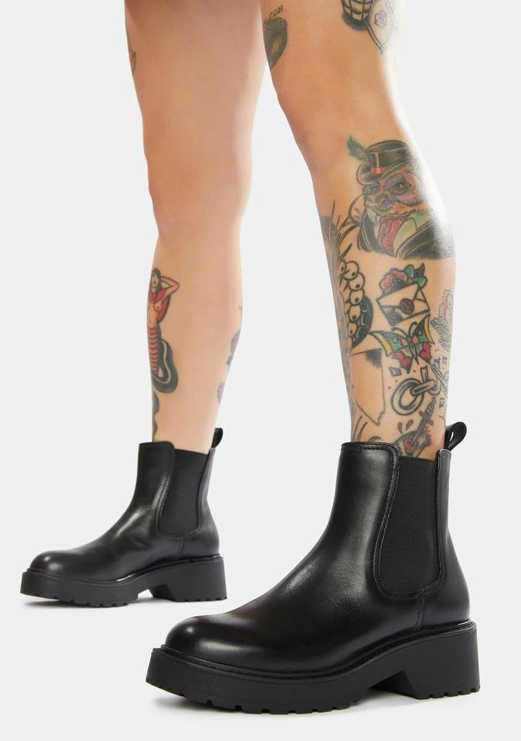 Best Sale π Steve Madden π₯Ύ Boots & Booties Trap Leather Chelsea π₯Ύ Boots π₯ 2 Steve Madden Boots & Booties Trap Leather Chelsea Boots