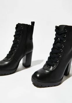 Best Sale 😍 Steve Madden Black Leather Latch 🥾 Boots 🧨 6 Steve Madden Black Leather Latch Boots