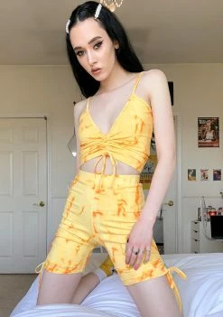 Cute Mistake Heat Wave Biker Shorts