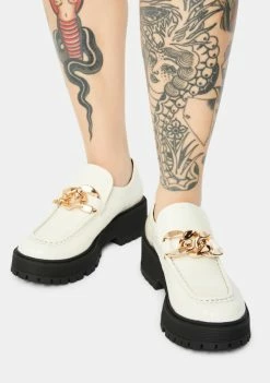 Steve Madden Bone Chain Malvern Loafers