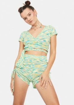 4SI3NNA Delaney Knit Shorts