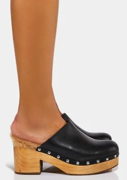 Steve Madden Brooklyn Platform Clogs Heels
