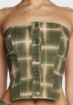 Milk It Chief Strapless Top