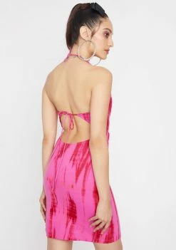 Discount 👍 Cute Mistake Tie Dye Berry Splash Savage Mini 👗 Dress 👗 Dresses 🤩 7 Cute Mistake Tie Dye Berry Splash Savage Mini Dress Dresses