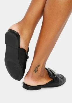 Steve Madden Kalista Quilted Chain Flats