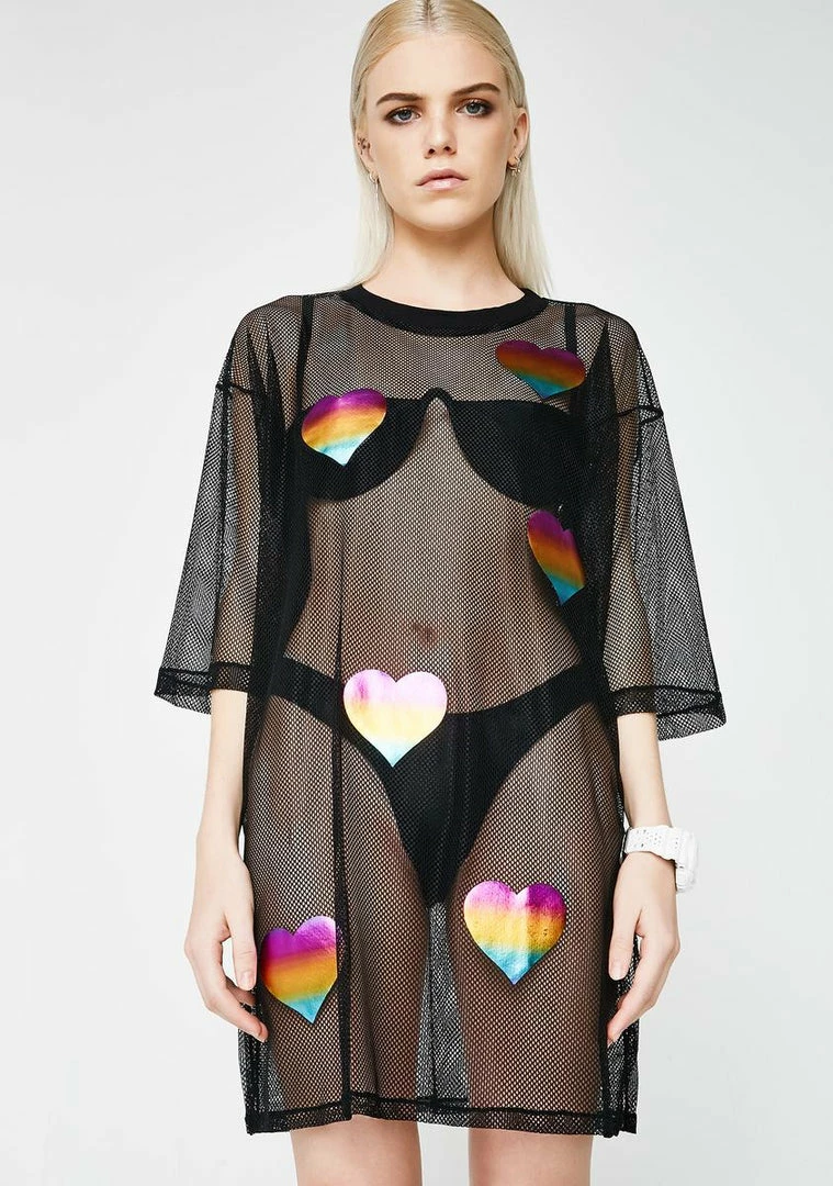 Best Pirce 😀 Cute Mistake 👗 Dresses Mad For Ya Mesh 👗 Dress ⭐ 1 Cute Mistake Dresses Mad For Ya Mesh Dress