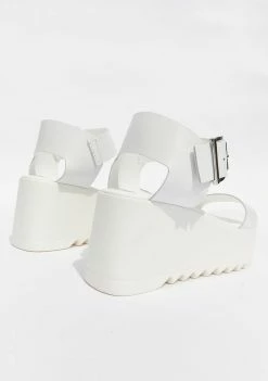 New π Steve Madden White Leather Lake Platform π©΄ Sandals Platforms β€οΈ 9 Steve Madden White Leather Lake Platform Sandals Platforms