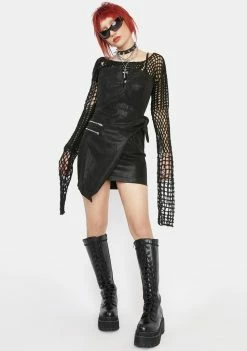 Promo ⌛ 4SI3NNA 👗 Dresses Rizzo Mini 👗 Dress 😀 6 4SI3NNA Dresses Rizzo Mini Dress