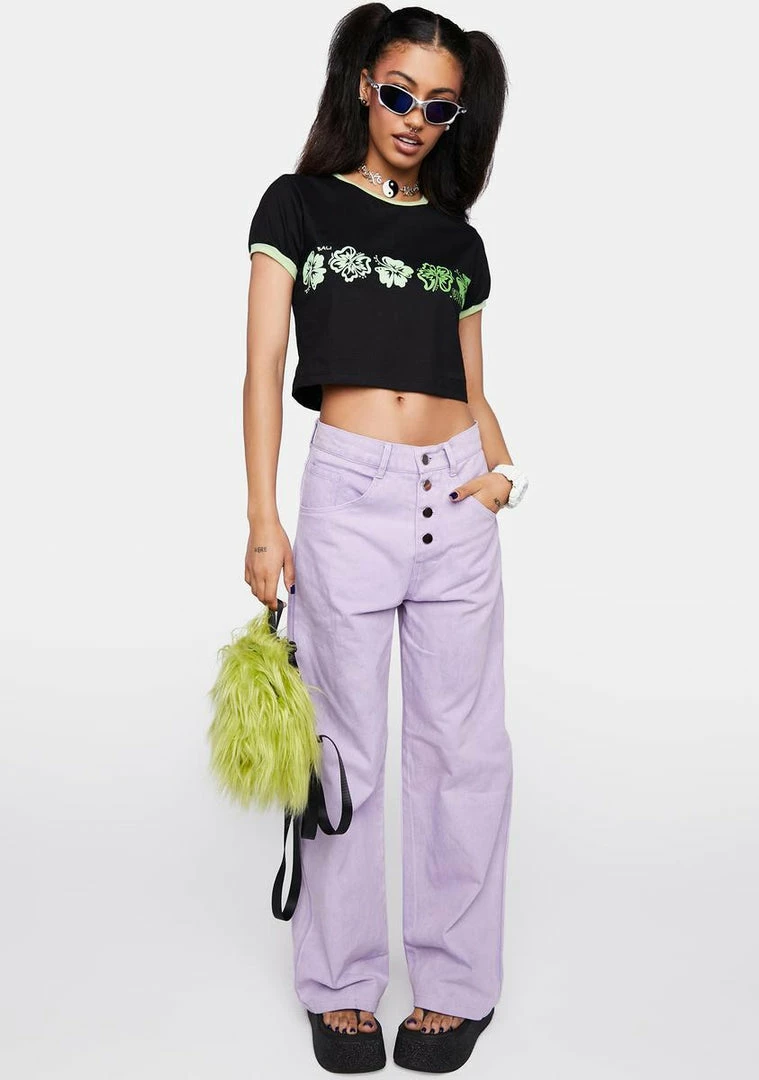 Budget π€© Cute Mistake Happy Hour Crop Tee π€© 3 Cute Mistake Happy Hour Crop Tee