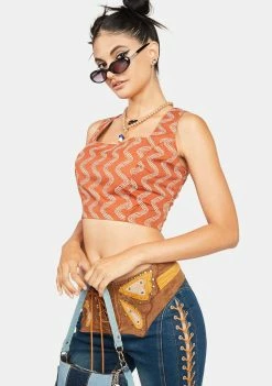 Milk It Haze Top Tank Crop Top