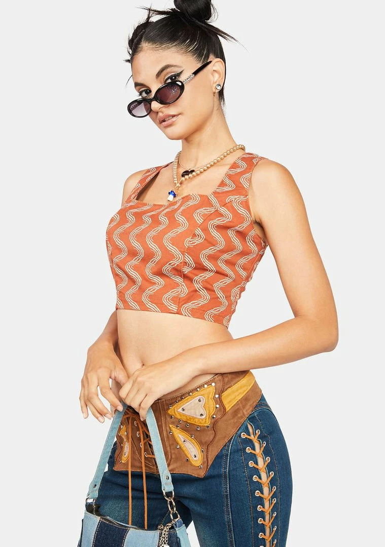 Hot Sale 🥰 Milk It Haze Top Tank Crop Top 🎉 2 Milk It Haze Top Tank Crop Top