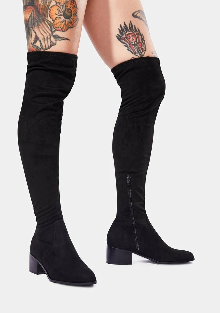 Deals ⌛ Steve Madden Black Sadie Knee High 🥾 Boots 🥾 Boots & Booties 🔔 2 Steve Madden Black Sadie Knee High Boots Boots & Booties