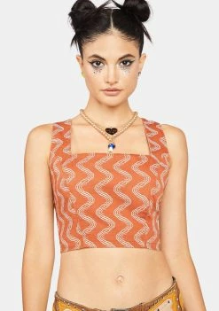 Milk It Haze Top Tank Crop Top