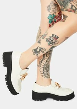 Steve Madden Bone Chain Malvern Loafers