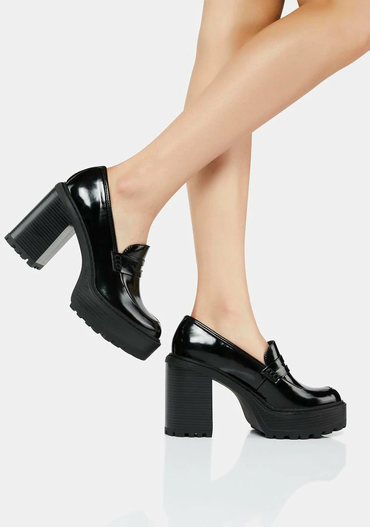 Promo ๐ Steve Madden Kimberley Loafers Block ๐ Heels ๐ 2 Steve Madden Kimberley Loafers Block Heels