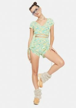 Deals ๐ 4SI3NNA Delaney Knit Shorts ๐ 6 4SI3NNA Delaney Knit Shorts