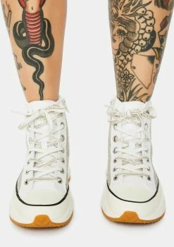 Steve Madden Shaft Rhinestone Platform Sneakers