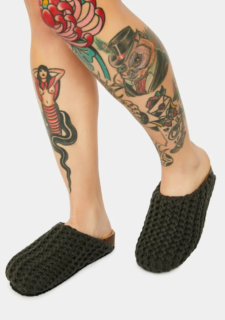 Outlet ✨ Steve Madden Vesa Knit Slippers 👍 3 Steve Madden Vesa Knit Slippers