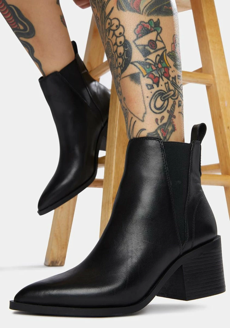 Buy π Steve Madden Audience Leather Ankle Booties π 1 Steve Madden Audience Leather Ankle Booties