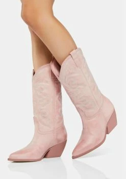 Steve Madden Store 47 Steve Madden Pink West Cowboy Boots