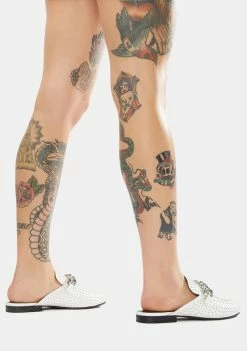 Best Pirce 🛒 Steve Madden Keller Studded Chain Mules Flats 🔔 7 Steve Madden Keller Studded Chain Mules Flats