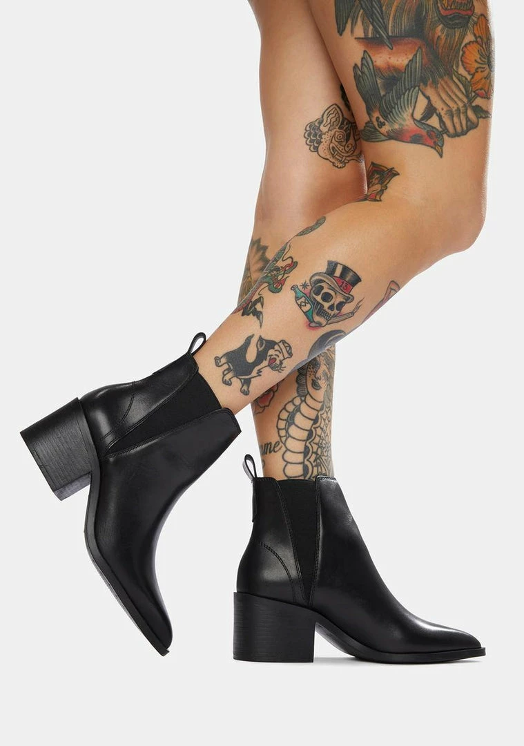 Buy π Steve Madden Audience Leather Ankle Booties π 2 Steve Madden Audience Leather Ankle Booties