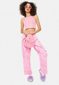 Hot Sale ๐ Cute Mistake Pink Lucky Charm Crop Top Tops ๐ 6 Cute Mistake Pink Lucky Charm Crop Top Tops