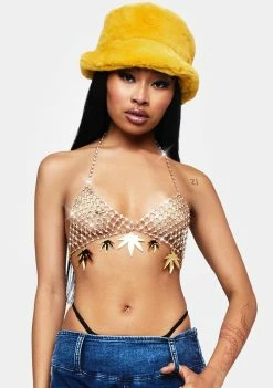 Amarachi Acapulco Gold Chain Bra