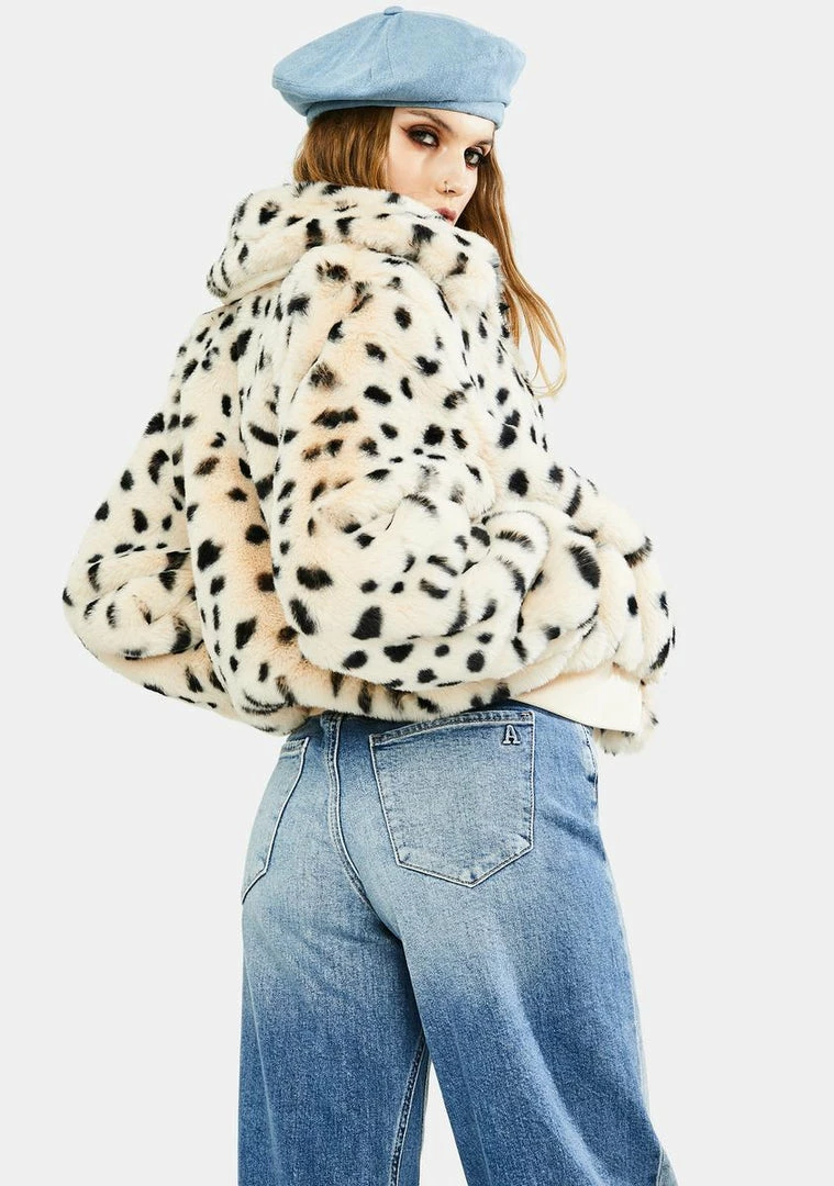 Best reviews of π 4SI3NNA Outerwear Hailey Leopard Faux Fur Jacket π₯° 4 4SI3NNA Outerwear Hailey Leopard Faux Fur Jacket