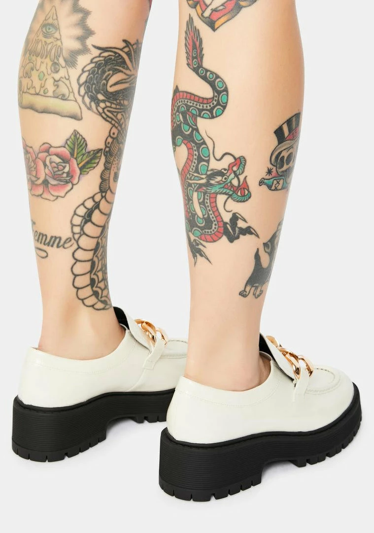 Promo ⌛ Steve Madden Bone Chain Malvern Loafers ⌛ 4 Steve Madden Bone Chain Malvern Loafers