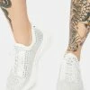 Steve Madden Cease Rhinestone Sneakers
