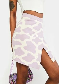 Milk It Cattle Mini Skirt