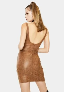 Best reviews of ⭐ 4SI3NNA 👗 Dresses Brown Billie 👗 Dress 😉 7 4SI3NNA Dresses Brown Billie Dress