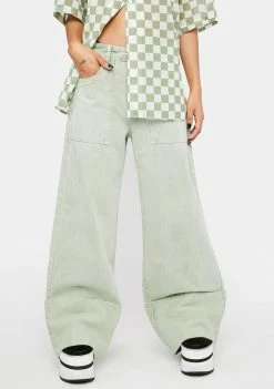 Milk It Forbid Wide Leg Jeans Boyfriend Jeans