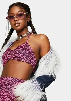 Cute Mistake Violate Tie Crop Top Tops