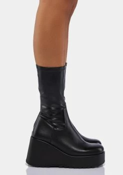 Steve Madden Proceed Wedge Boots