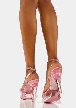 Steve Madden Julien Clear Heels